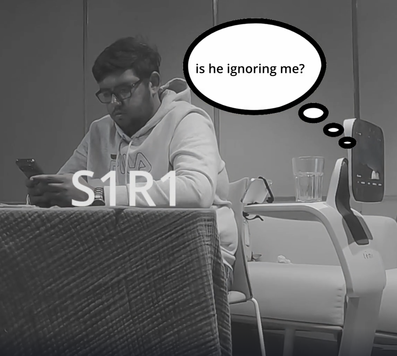 a robot's guide to interacting with busy customers